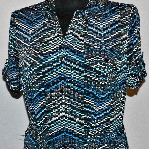 Kasper Separates Dress with Belt Size PM - Picture 4 of 9